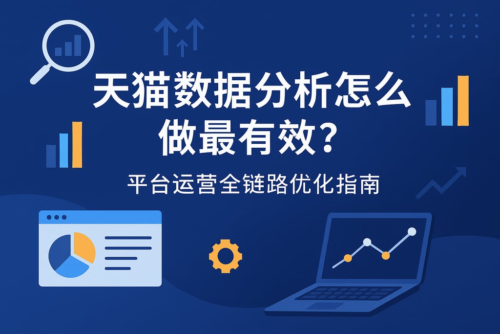 天猫数据分析怎么做最有效？平台运营全链路优化指南