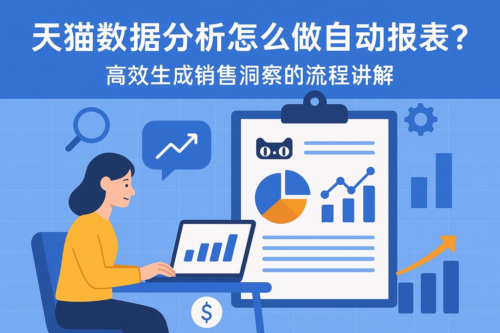 天猫数据分析怎么做自动报表？高效生成销售洞察的流程讲解