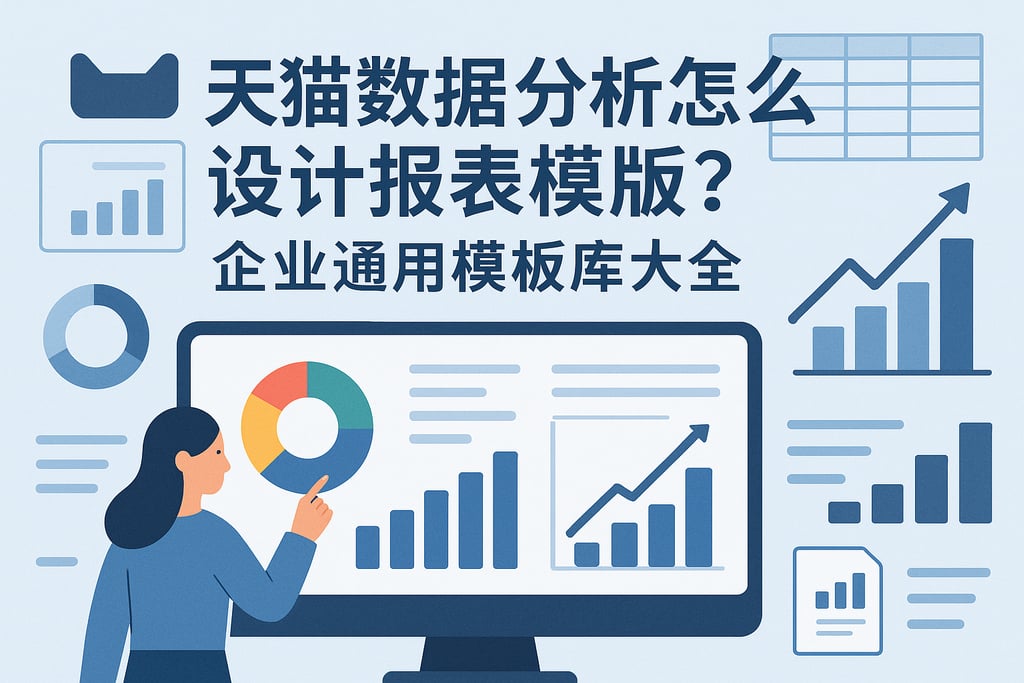 天猫数据分析怎么设计报表模板？企业通用模板库大全