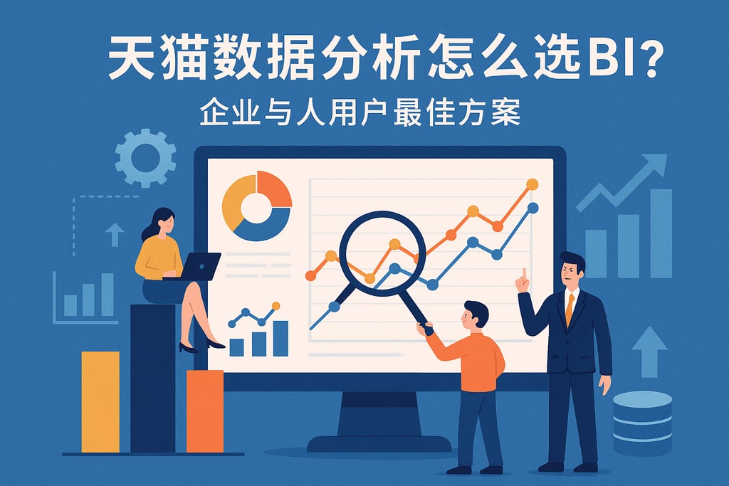 天猫数据分析怎么选BI？企业与个人用户的最佳方案