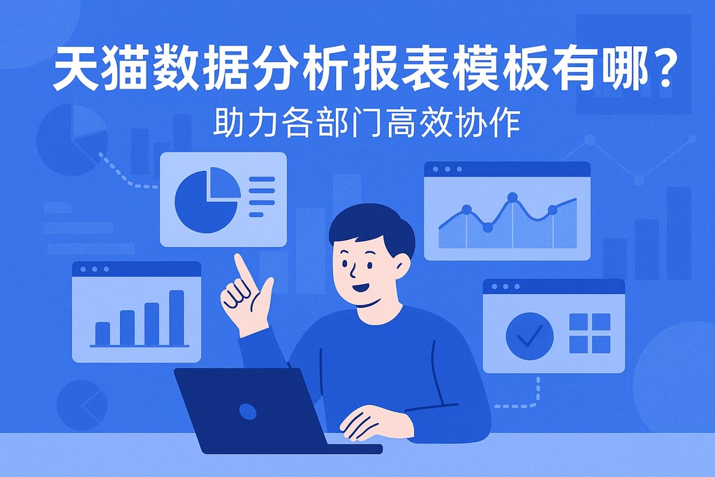 天猫数据分析报表模板有哪些？助力各部门高效协作