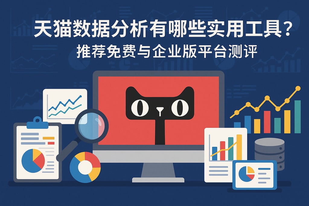 天猫数据分析有哪些实用工具？推荐免费与企业版平台测评