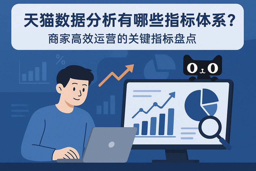 天猫数据分析有哪些指标体系？商家高效运营的关键指标盘点