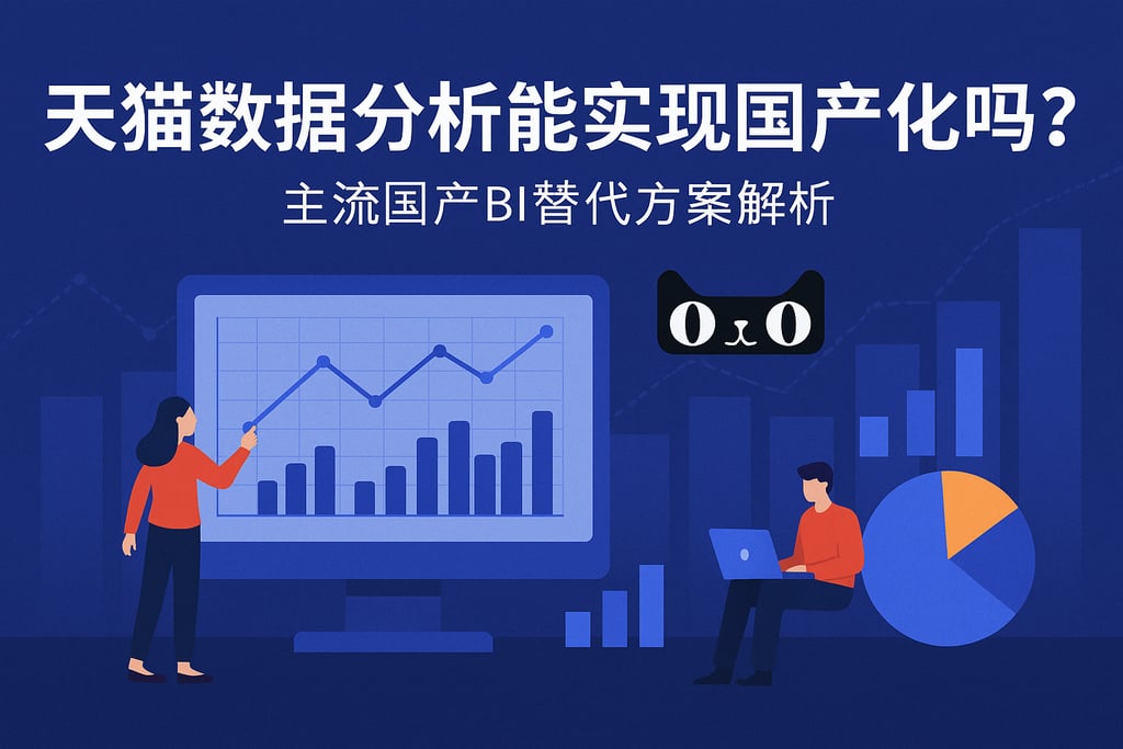 天猫数据分析能实现国产化吗？主流国产BI替代方案解析