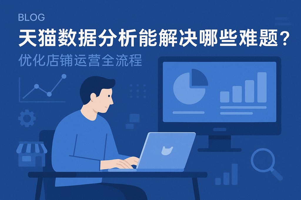 天猫数据分析能解决哪些难题？优化店铺运营全流程