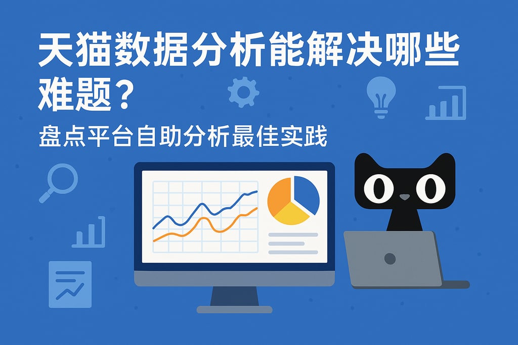 天猫数据分析能解决哪些难题？盘点平台自助分析最佳实践
