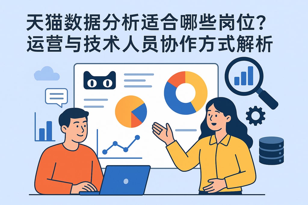 天猫数据分析适合哪些岗位？运营与技术人员协作方式解析