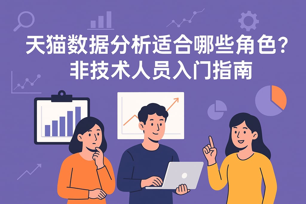 天猫数据分析适合哪些角色？非技术人员入门指南