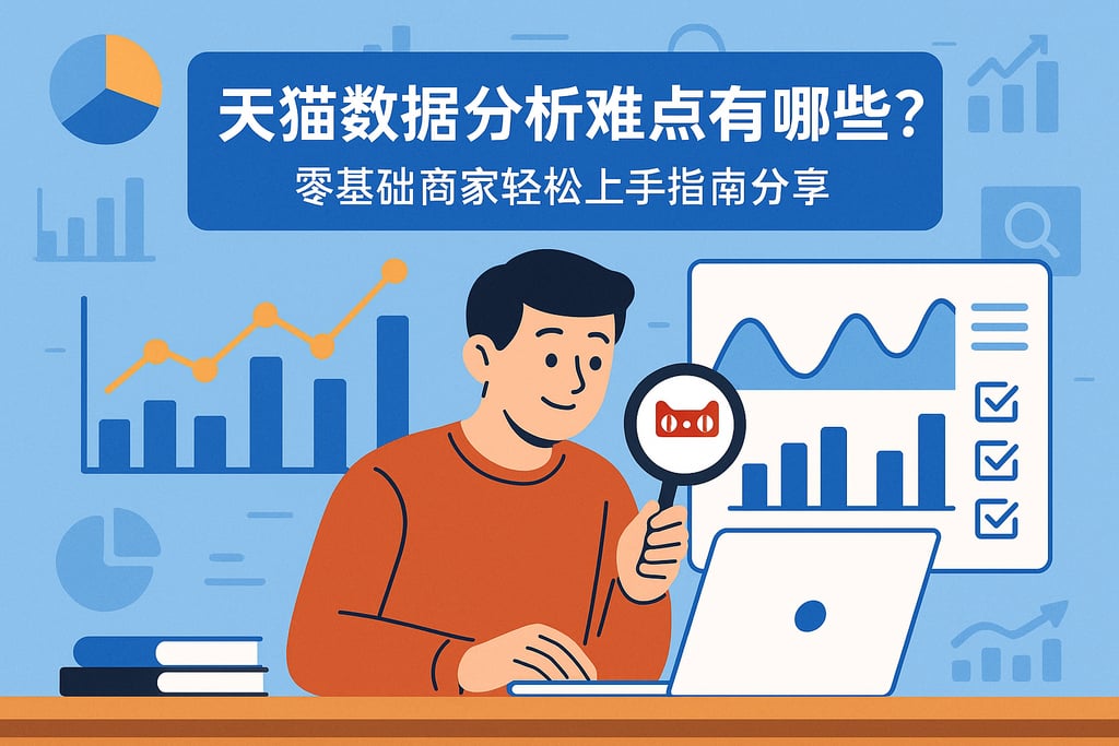 天猫数据分析难点有哪些？零基础商家轻松上手指南分享