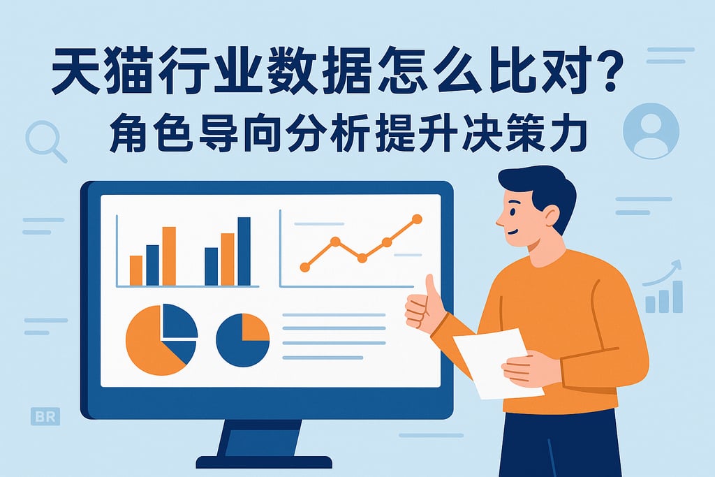 天猫行业数据怎么比对？角色导向分析提升决策力