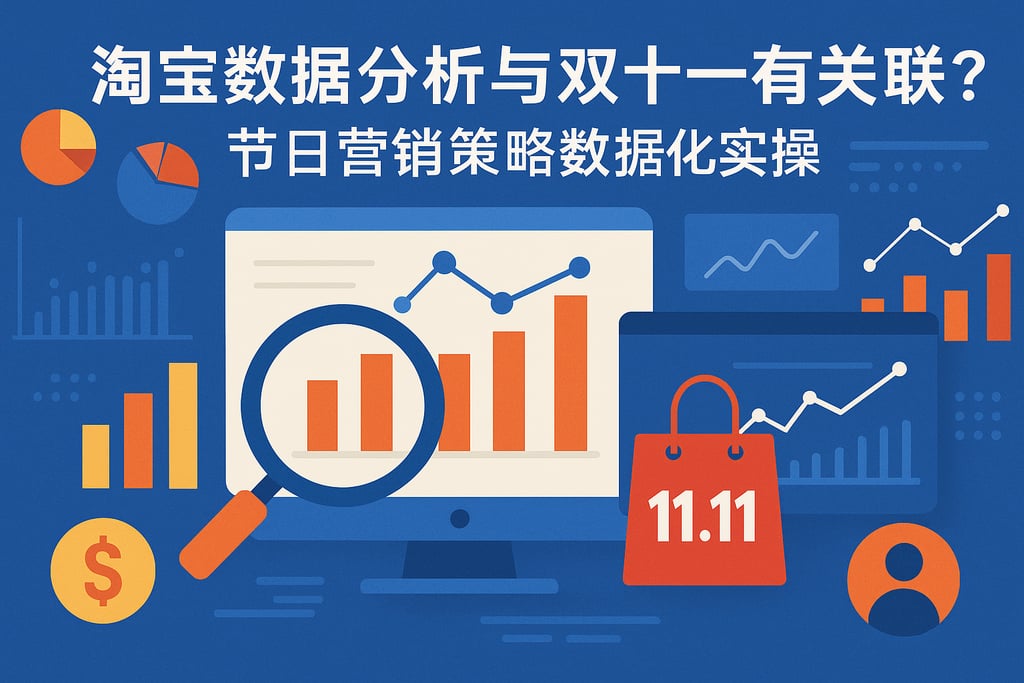 淘宝数据分析与双十一有何关联？节日营销策略数据化实操