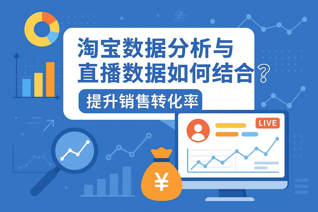 淘宝数据分析与直播数据如何结合？提升销售转化率