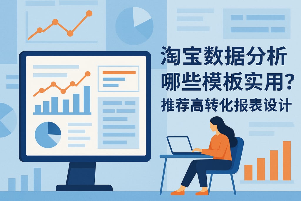 淘宝数据分析哪些模板实用？推荐高转化报表设计