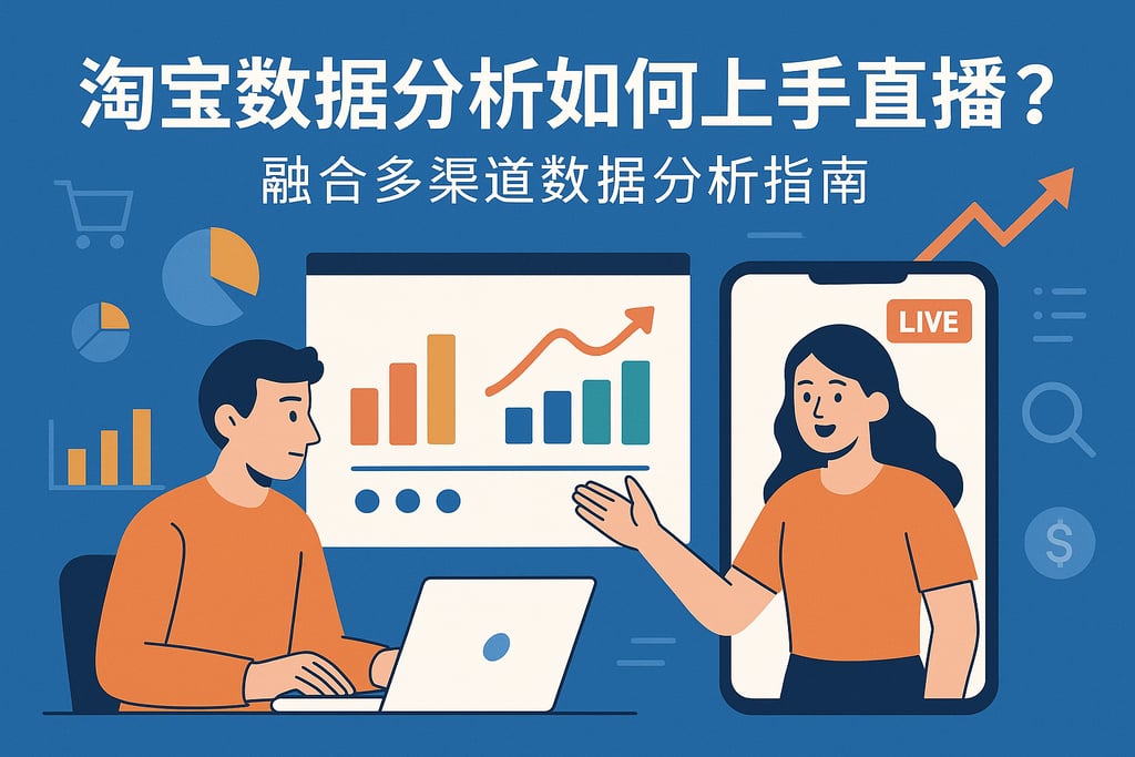 淘宝数据分析如何上手直播业务？融合多渠道数据分析指南
