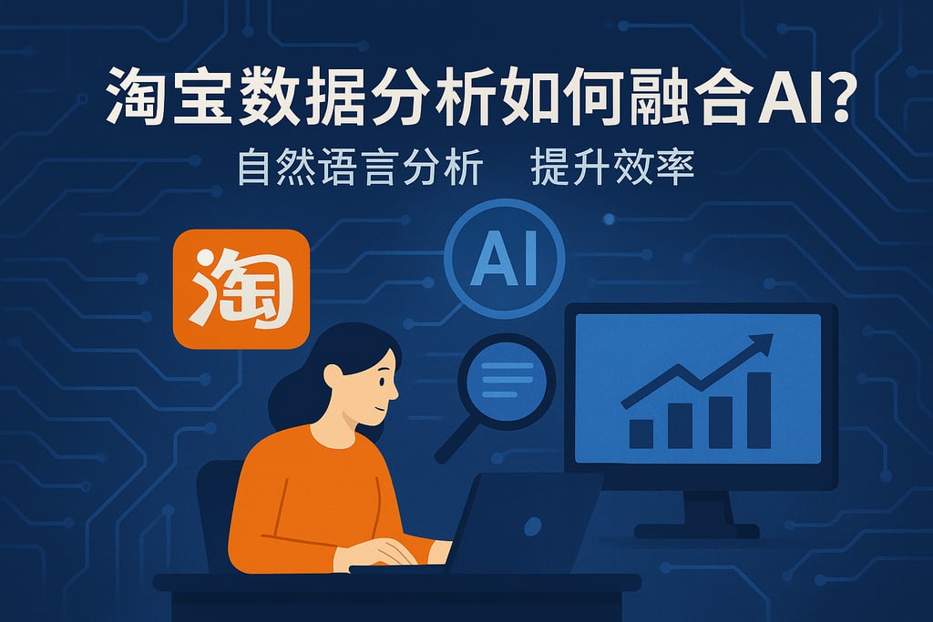 淘宝数据分析如何融合AI？自然语言分析提升效率