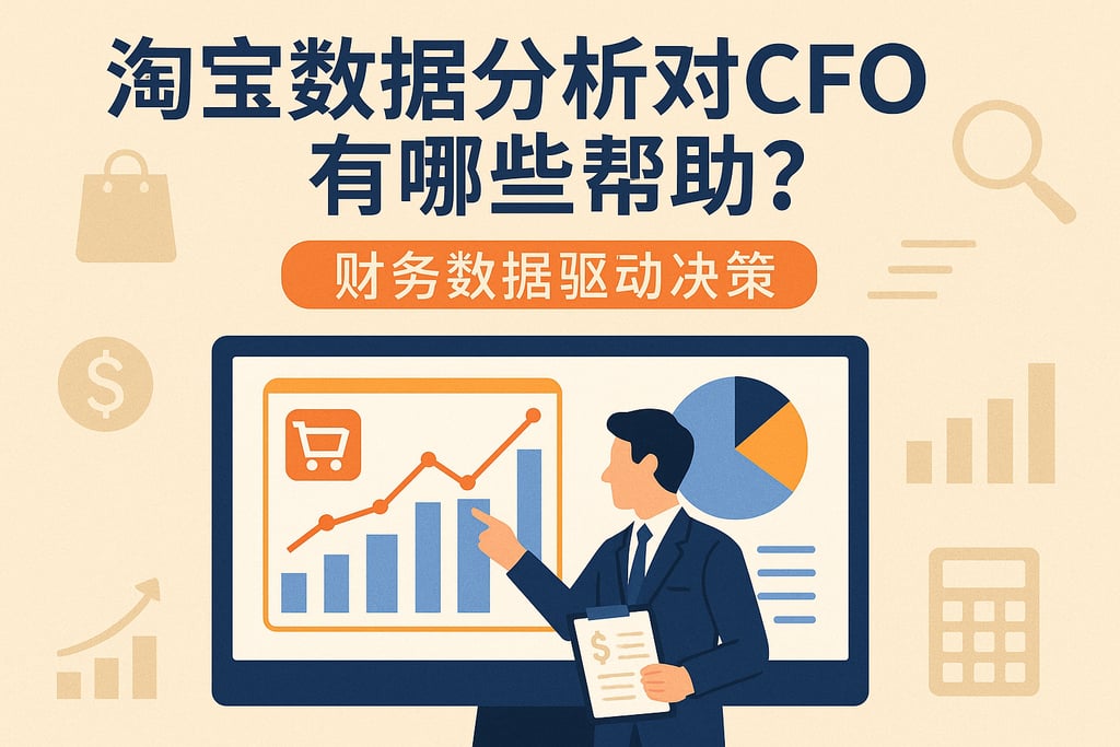 淘宝数据分析对CFO有哪些帮助？财务数据驱动决策的模板