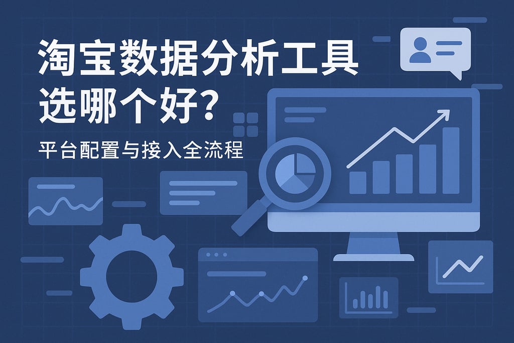 淘宝数据分析工具选哪个好？平台配置与接入全流程