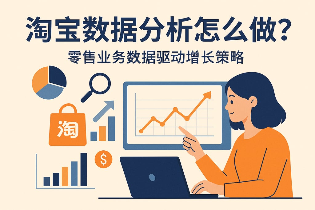 淘宝数据分析怎么做？零售业务数据驱动增长策略