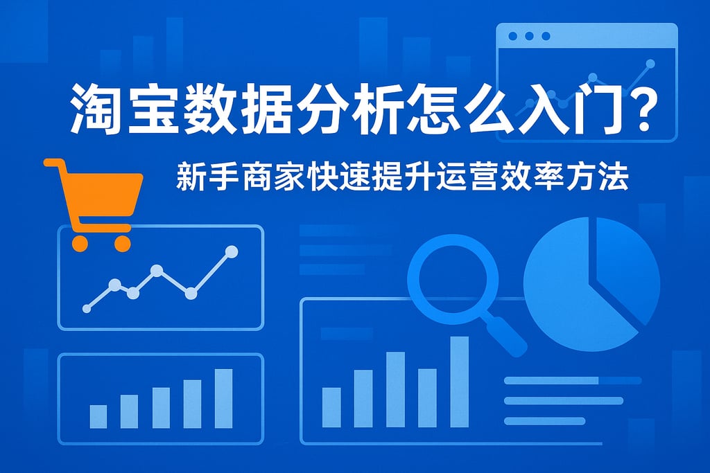 淘宝数据分析怎么入门？新手商家快速提升运营效率方法