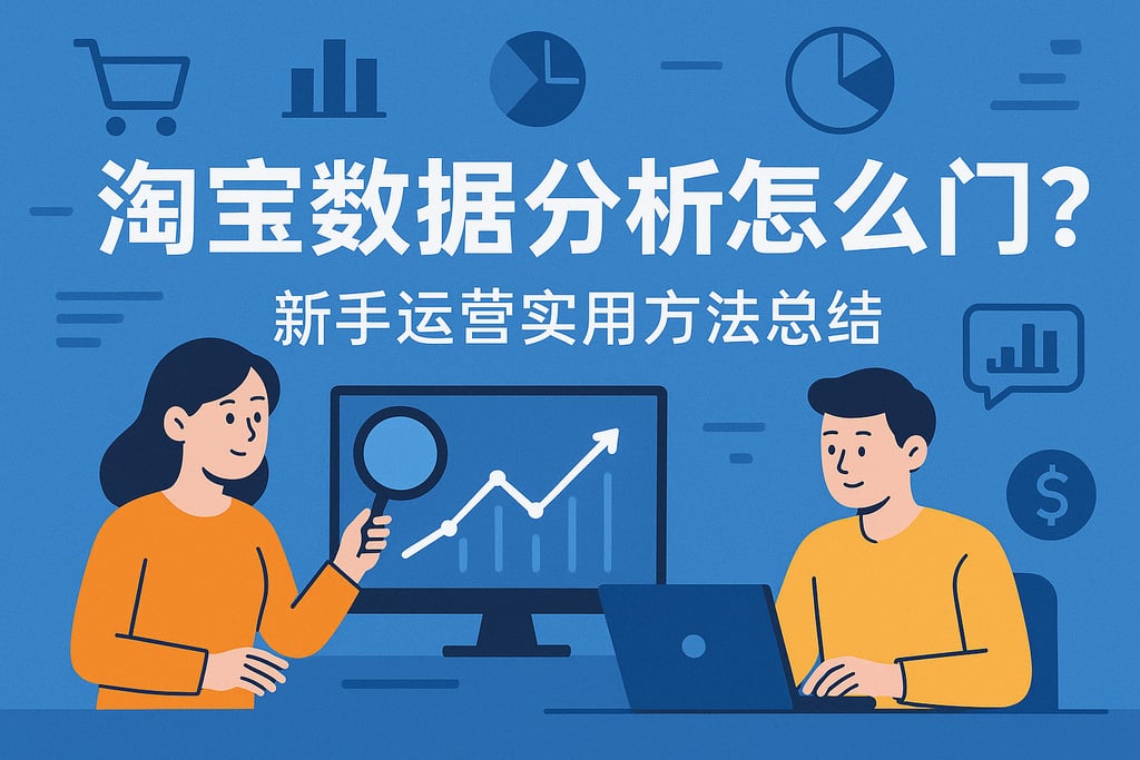 淘宝数据分析怎么入门？新手运营实用方法总结