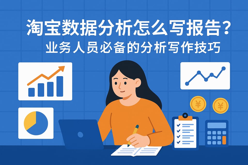 淘宝数据分析怎么写报告？业务人员必备的分析写作技巧