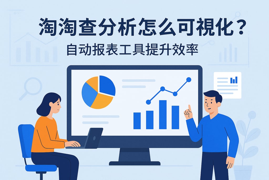 淘宝数据分析怎么可视化？自动报表工具提升效率