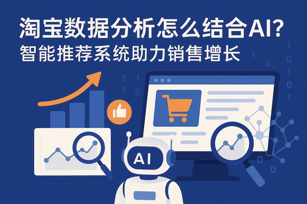 淘宝数据分析怎么结合AI？智能推荐系统助力销售增长