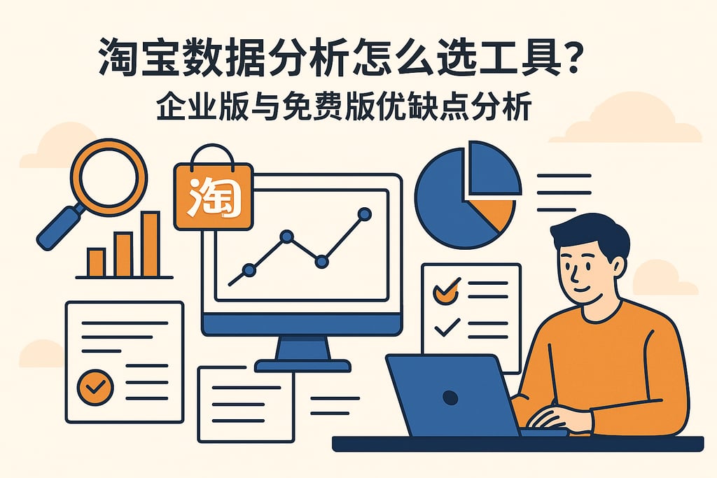 淘宝数据分析怎么选工具？企业版与免费版优缺点分析