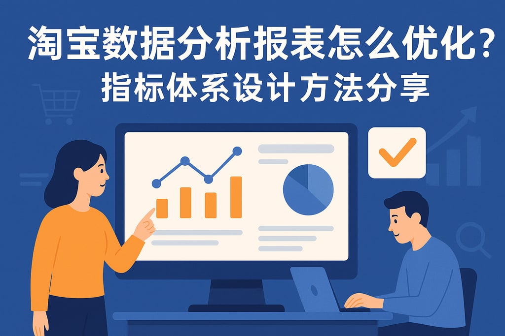 淘宝数据分析报表怎么优化？指标体系设计方法分享