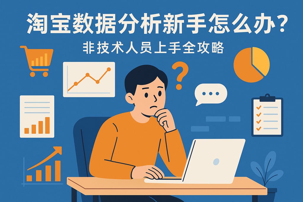 淘宝数据分析新手怎么办？非技术人员上手全攻略