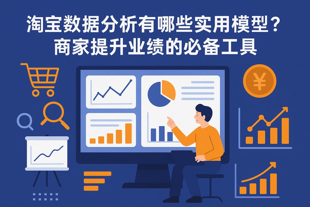 淘宝数据分析有哪些实用模型？商家提升业绩的必备工具