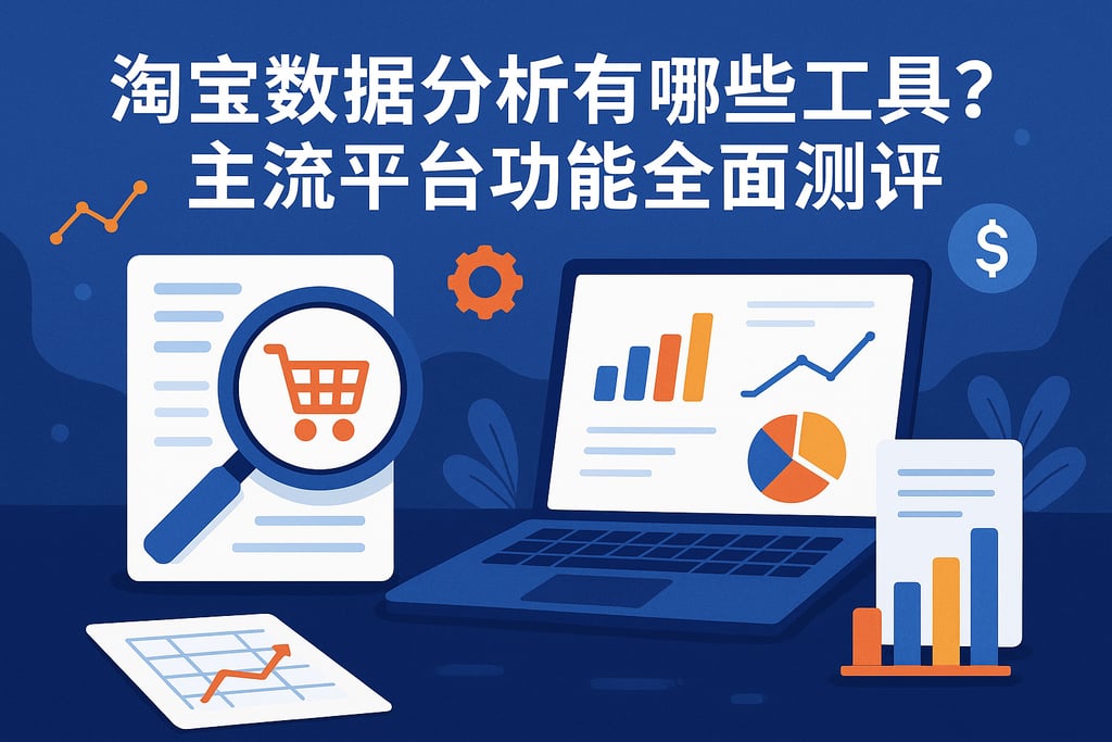 淘宝数据分析有哪些工具？主流平台功能全面测评