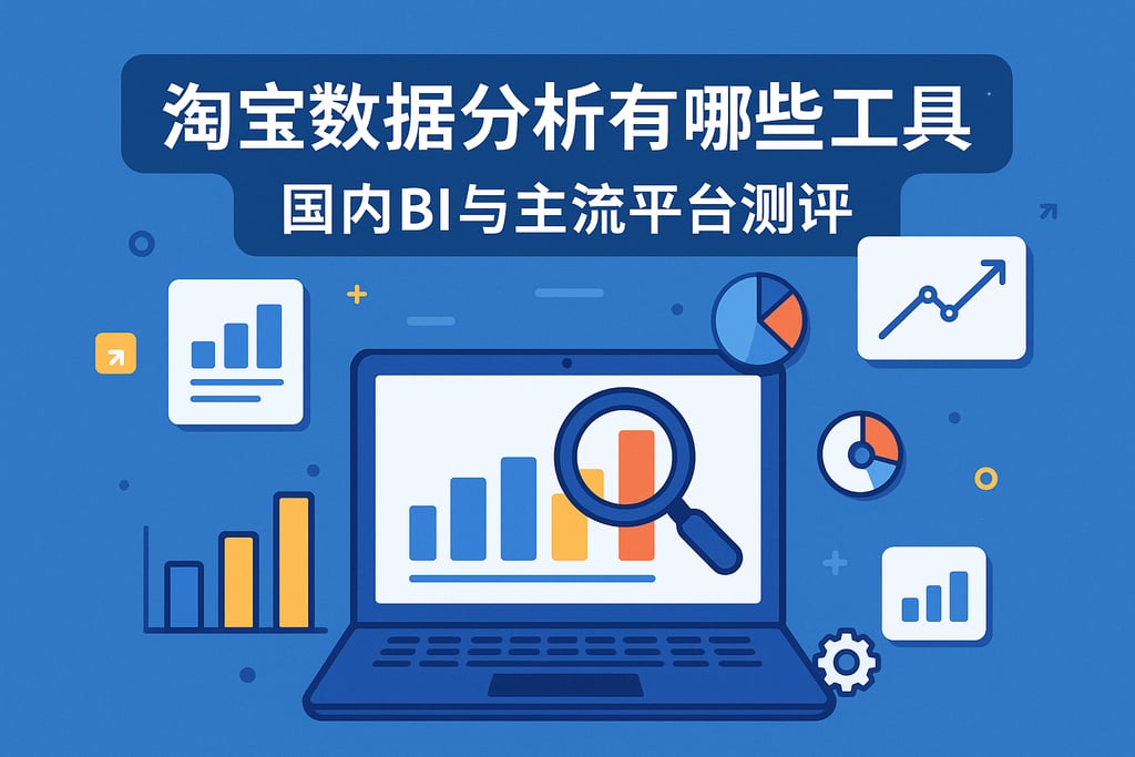 淘宝数据分析有哪些工具？国产BI与主流平台测评