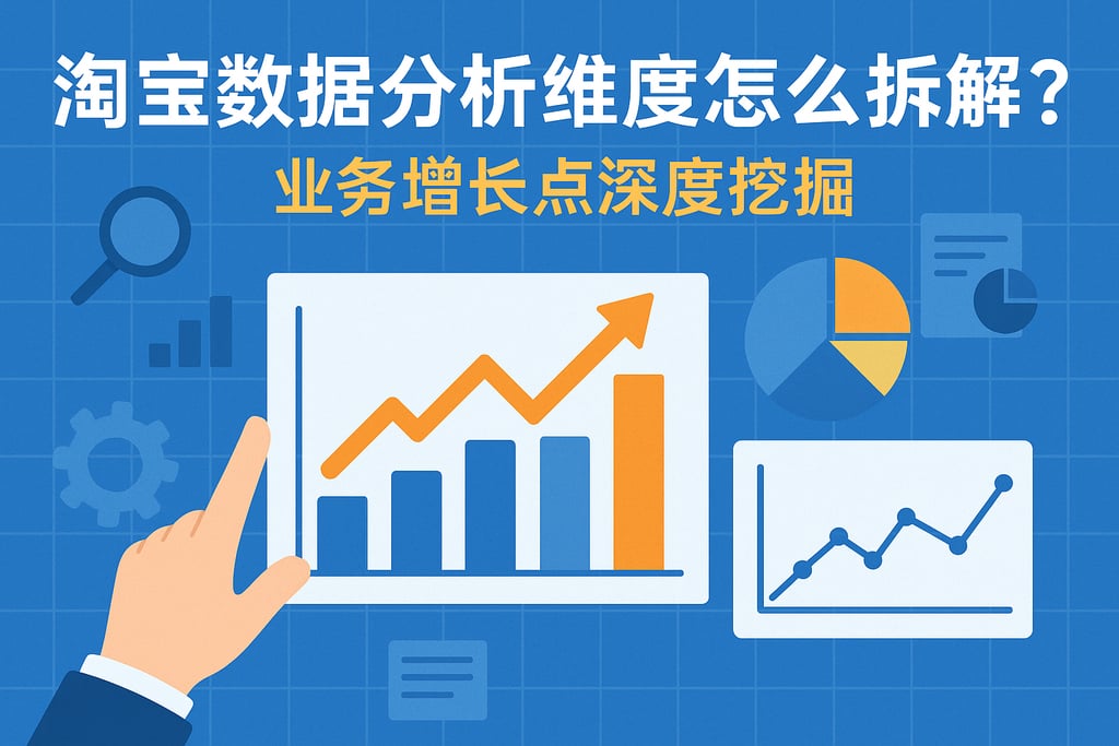 淘宝数据分析维度怎么拆解？业务增长点深度挖掘