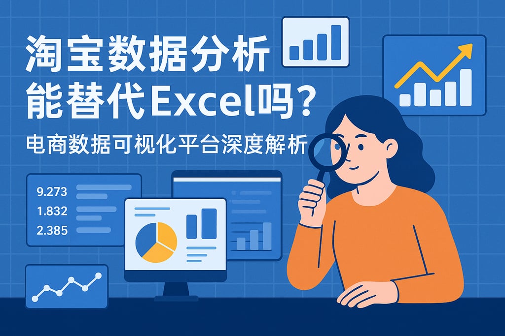 淘宝数据分析能替代Excel吗？电商数据可视化平台深度解析
