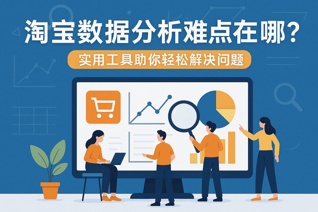 淘宝数据分析难点在哪？实用工具助你轻松解决问题