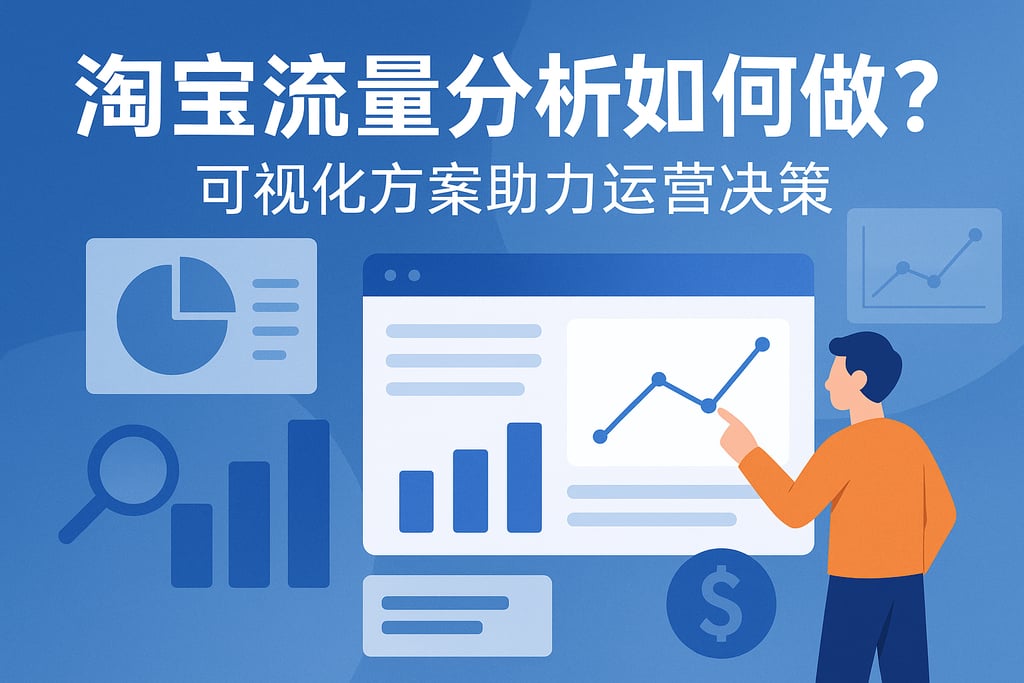 淘宝流量分析如何做？可视化方案助力运营决策