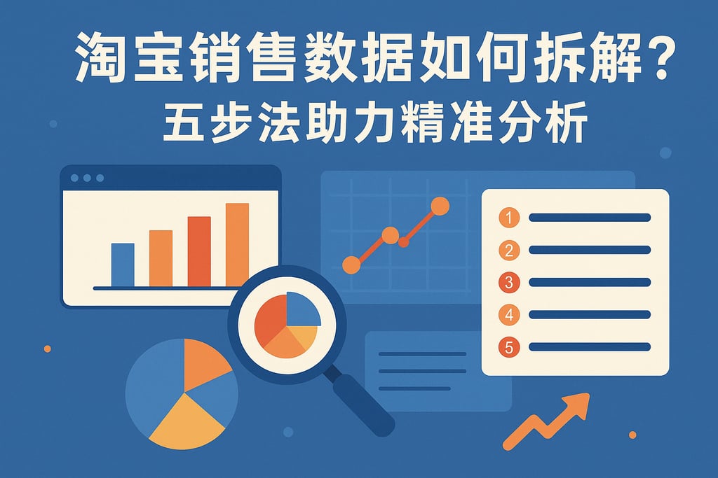 淘宝销售数据如何拆解？五步法助力精准分析