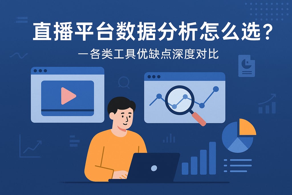直播平台数据分析怎么选？各类工具优缺点深度对比