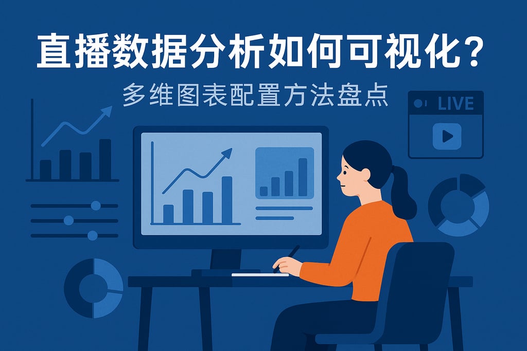 直播数据分析如何可视化？多维图表配置方法盘点
