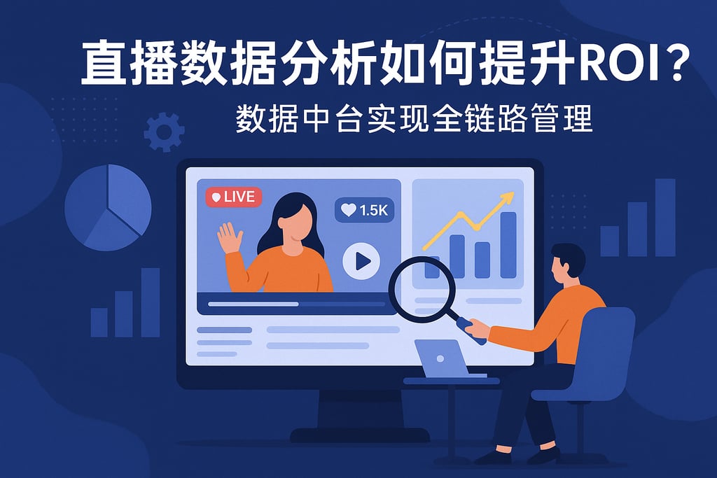直播数据分析如何提升ROI？数据中台实现全链路管理