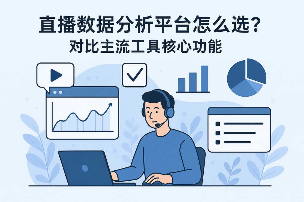 直播数据分析平台怎么选？对比主流工具核心功能