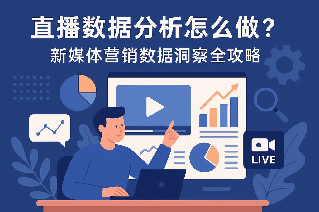 直播数据分析怎么做？新媒体营销数据洞察全攻略