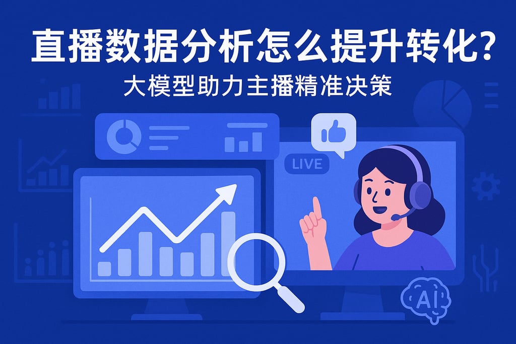 直播数据分析怎么提升转化？大模型助力主播精准决策