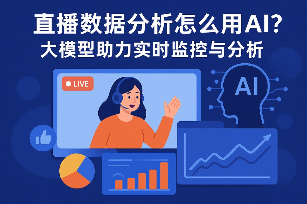 直播数据分析怎么用AI？大模型助力实时监控与分析