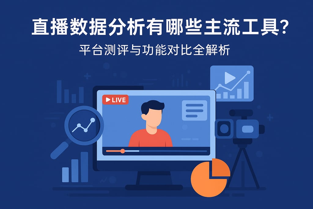 直播数据分析有哪些主流工具？平台测评与功能对比全解析