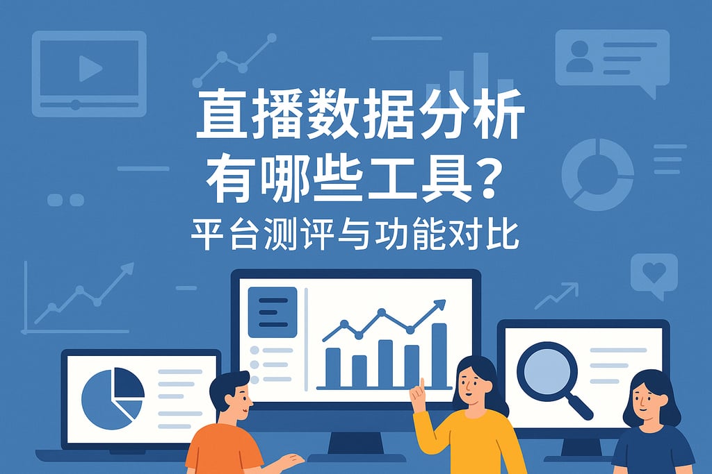 直播数据分析有哪些工具？平台测评与功能对比