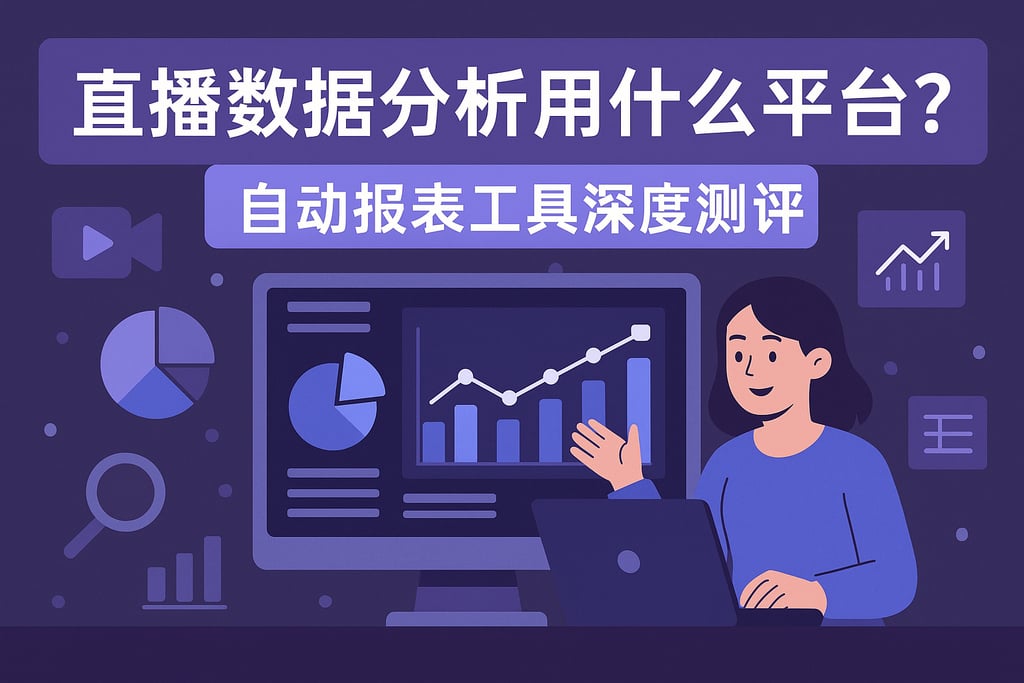 直播数据分析用什么平台？自动报表工具深度测评