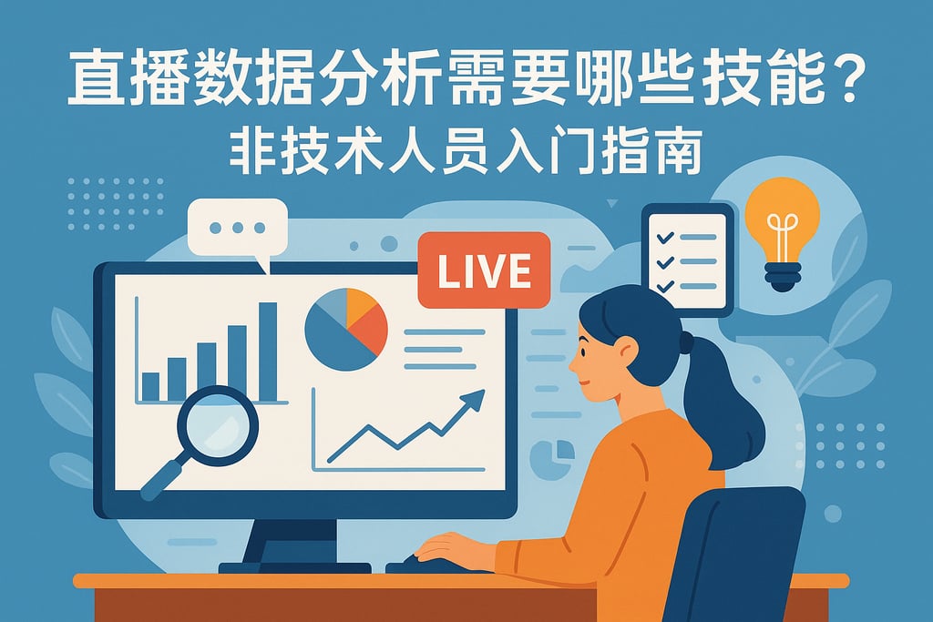 直播数据分析需要哪些技能？非技术人员入门指南