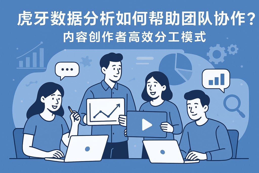 虎牙数据分析如何帮助团队协作？内容创作者高效分工模式